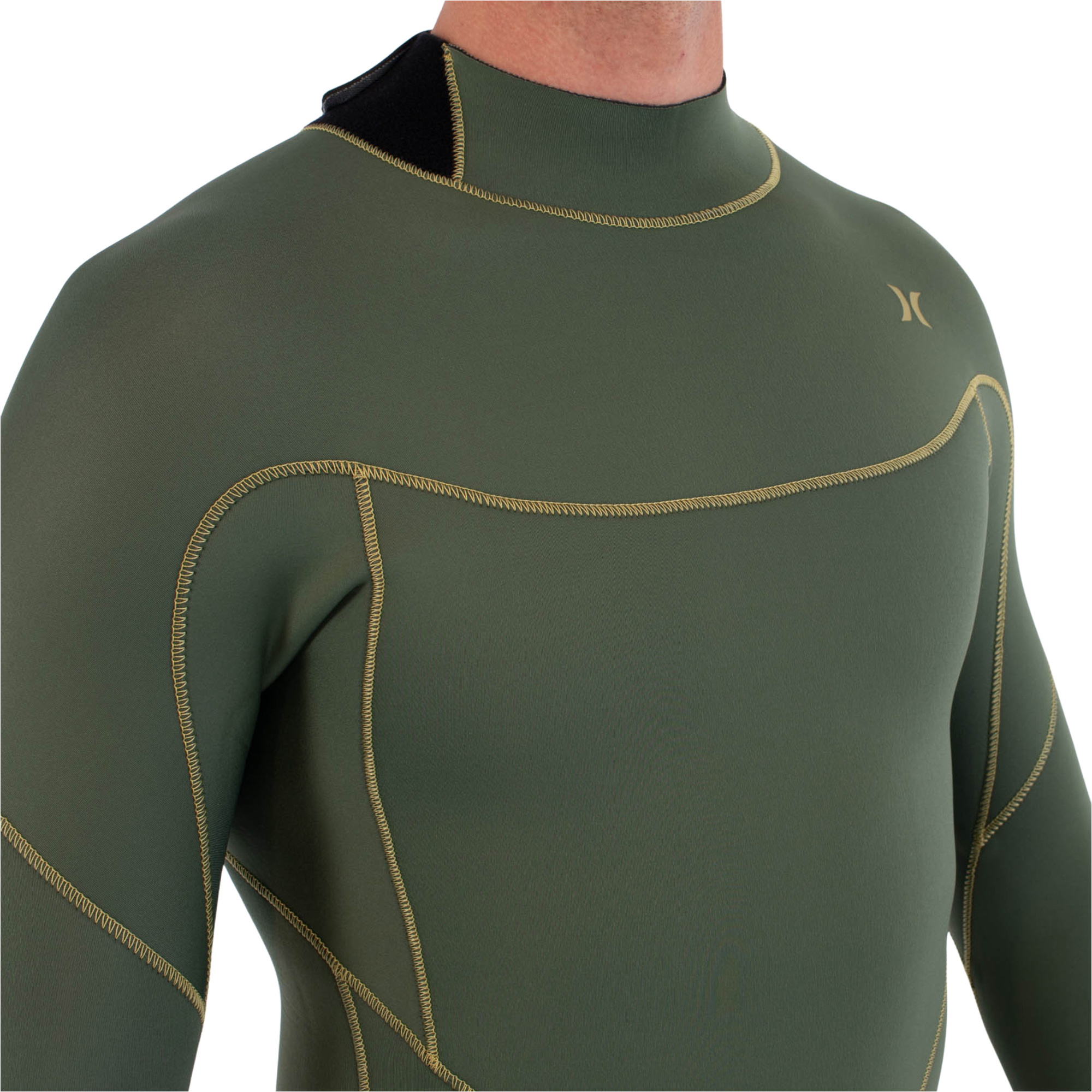 2026 Hurley Hommes Advant 3/2mm Back Zip Combinaison Néoprène MFS0000302 - Cargo